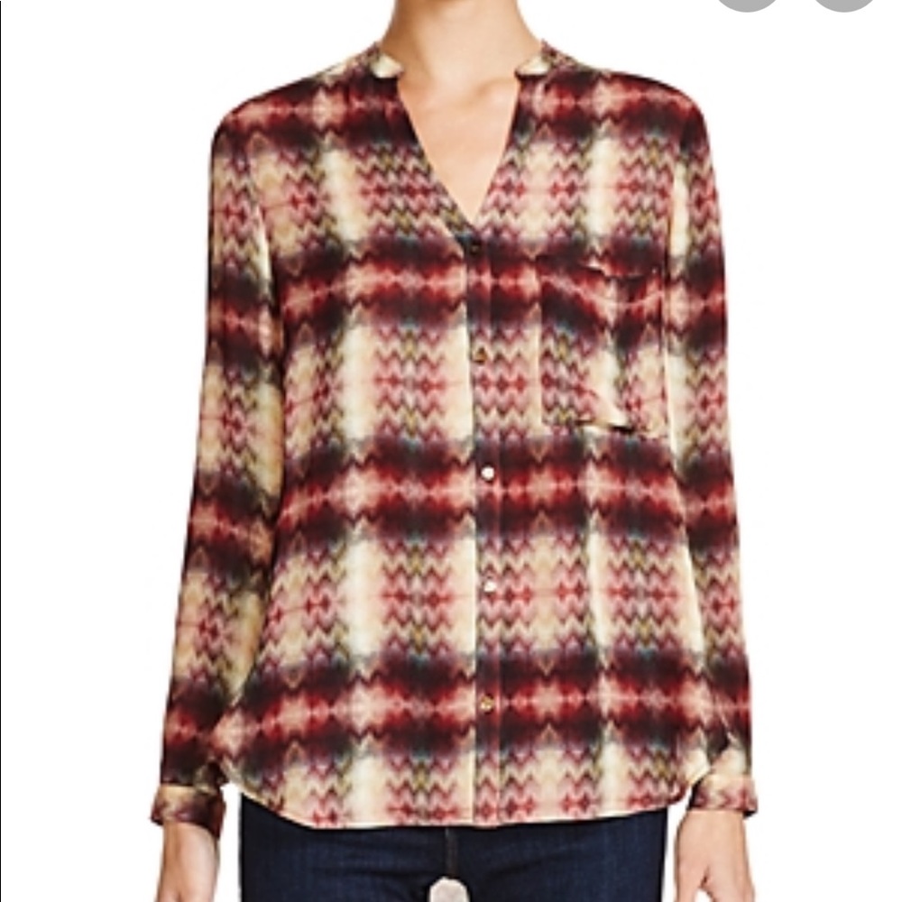 Haute hippie long sleeved blouse